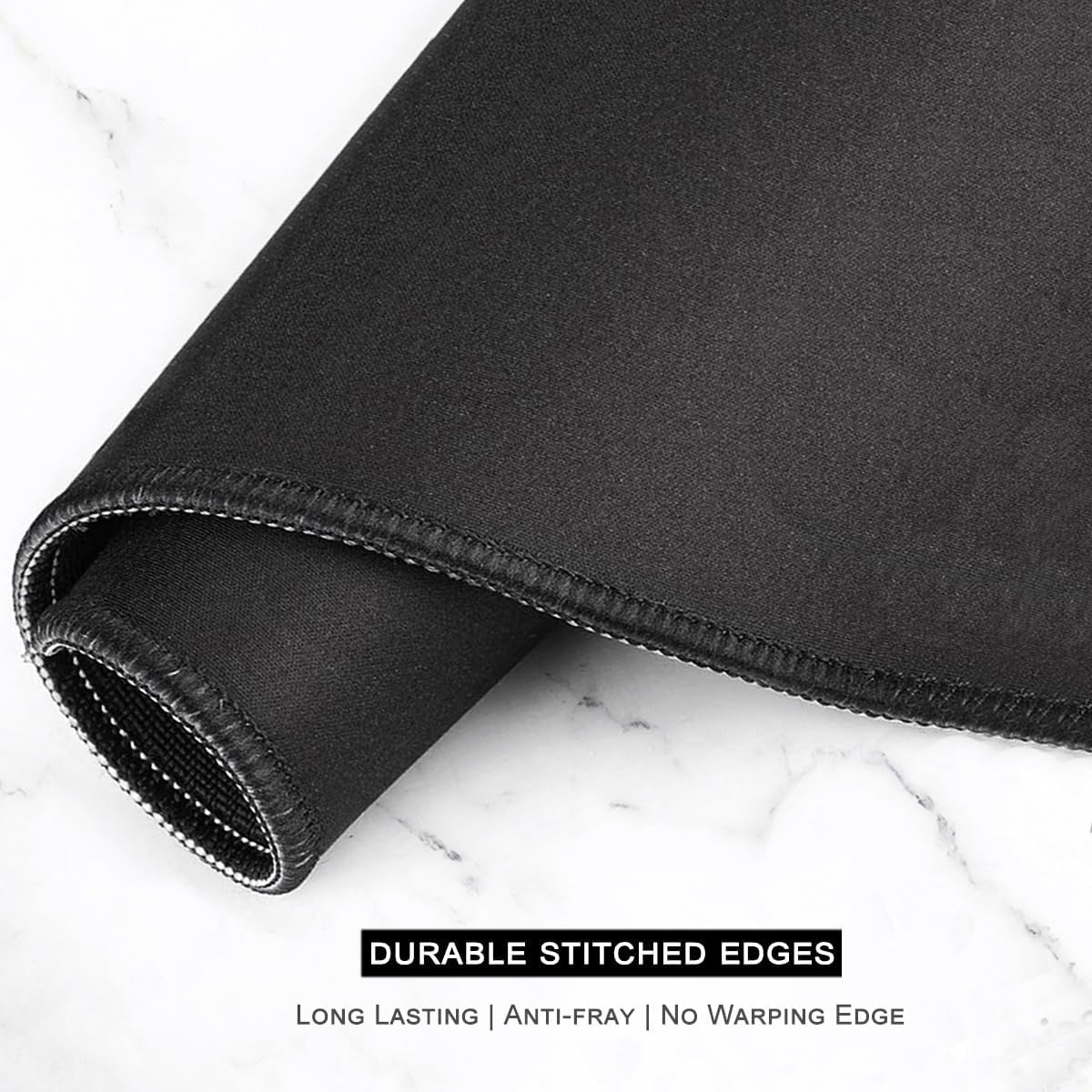 Desk Pad, XL Extended Large Gaming Mouse Pad 31.5x11.8 Inch, Waterproof Mousepad with Stitched Edges, Non-Slip Computer Keyboard Laptop Mat - Image 5