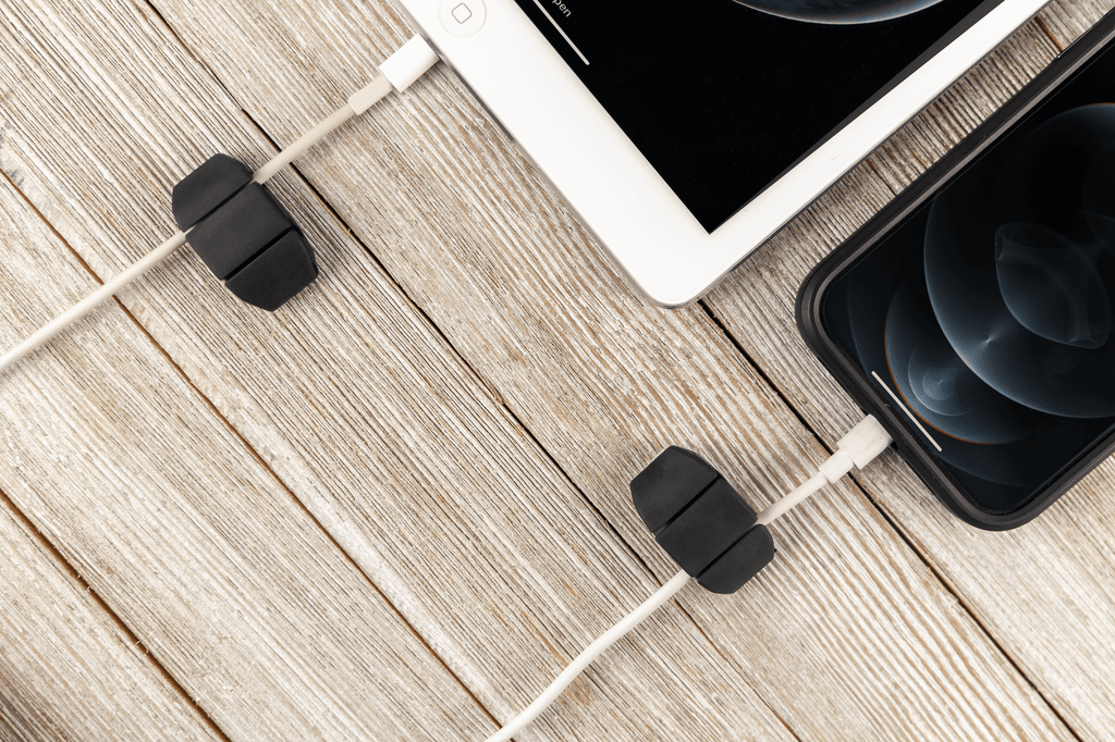 Cable Management Dots, Dual Slot, Black, 6pk - Image 5