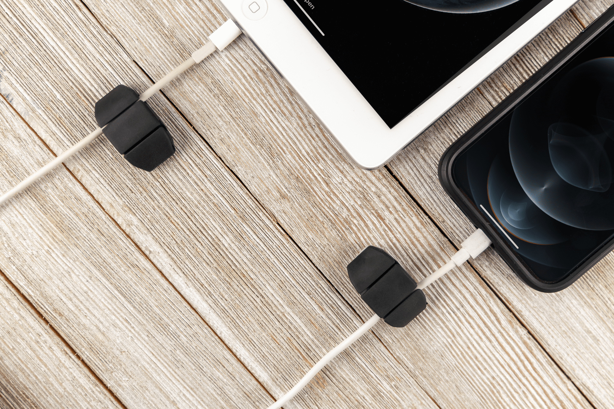 Cable Management Dots, Dual Slot, Black, 6pk - Image 5