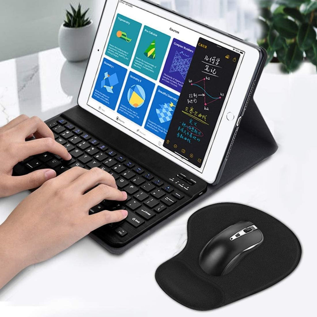 Office & Gaming Mouse Pad with Wrist Support Gel Cushion Rest Desk Mat for Desktop Computer, Laptop, MacBook, Noteboo... - Image 3