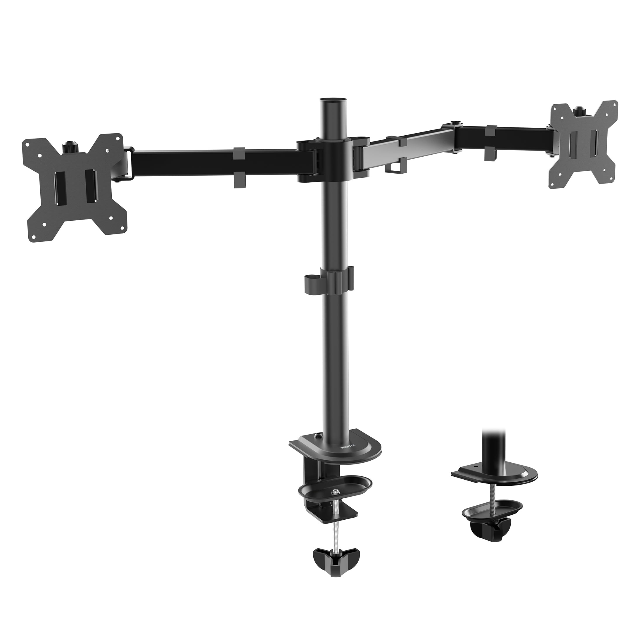 Mount-It! Dual Monitor Desk Stand, Fits 17"-32" Screen Sizes, Full Motion Mount, Ergonomic - Image 2