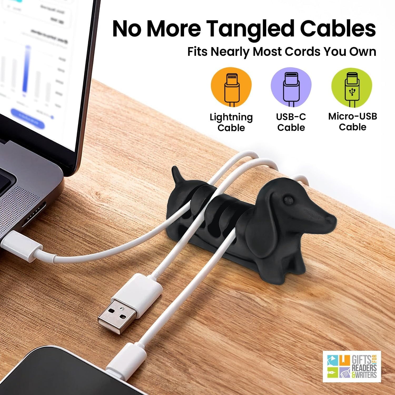 Kord Keeper Cable Holder and Organizer for Desk and Home - Image 6