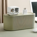 1 Pack Large Cable Management Box – Wooden Style Cord Organizer and Cover for TV Wires, Computer, Router, USB Hub and...