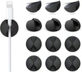 12 Pack Cable Clips, Znben Cable Holder for Desk Cord Organizer Adhesive Cord Management Charger Wire Holder Clips fo...