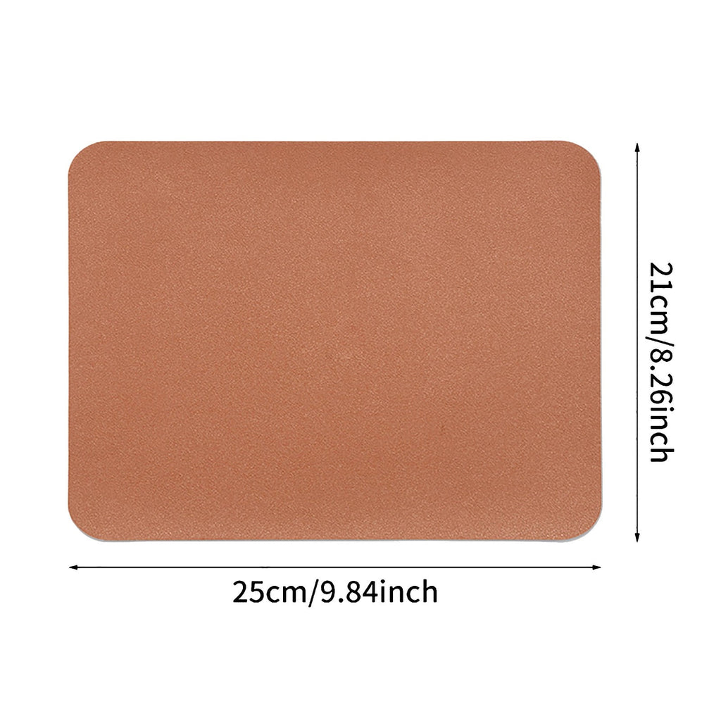 Rectangular Solid-Color Mouse Pad Extended Large Gaming Pad With Rubber Base Desk Mat Computer Keyboard Cover For Wor... - Image 3