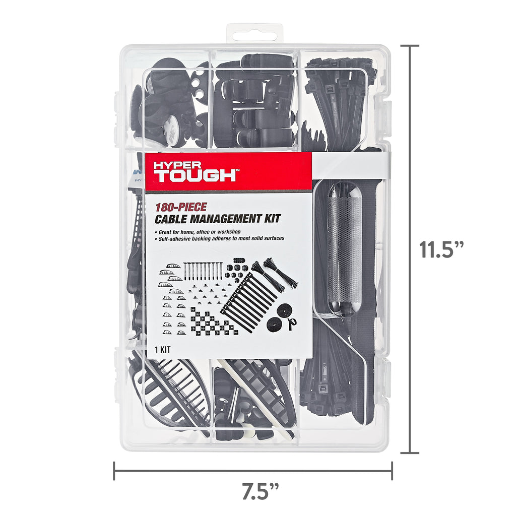 180-Piece Cable Management Kit - Image 6