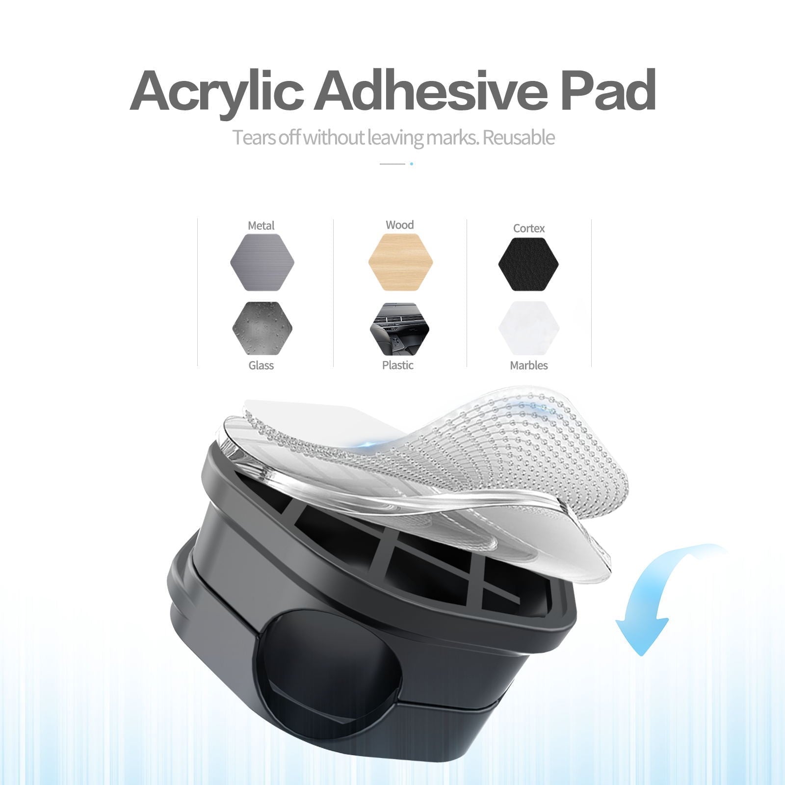 12 Pack Magnetic Cable Management Clips, Phone Electric Charging Cord Holder, Desktop Cord Organizer, Adhesive Cable ... - Image 3