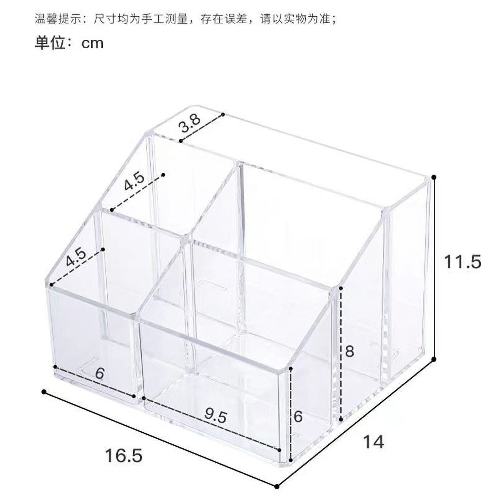Multi-function Acrylic Pen Organizer Storage, Translucent Desk Pencil Organizer Pencil Pot Pen Pot, Pen Storage Holde... - Image 6
