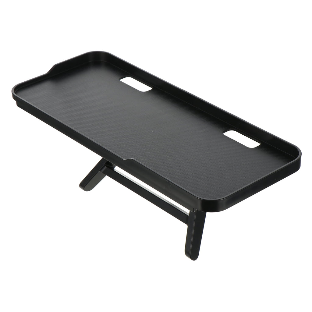 Black Adjustable Computer Monitor Stand with Spacious Storage and Easy Punch-Free Setup for Home Office - Image 5