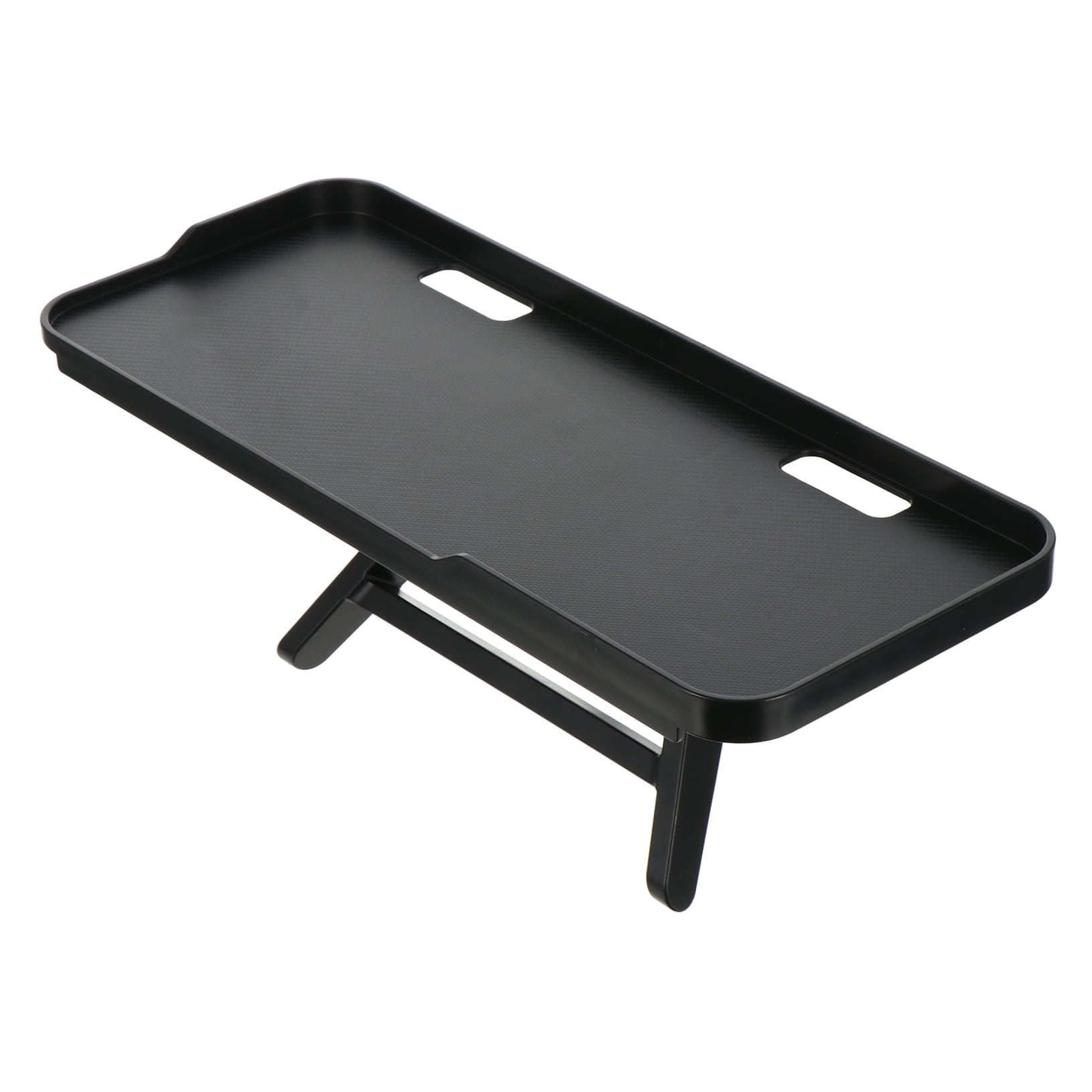 Black Adjustable Computer Monitor Stand with Spacious Storage and Easy Punch-Free Setup for Home Office - Image 5