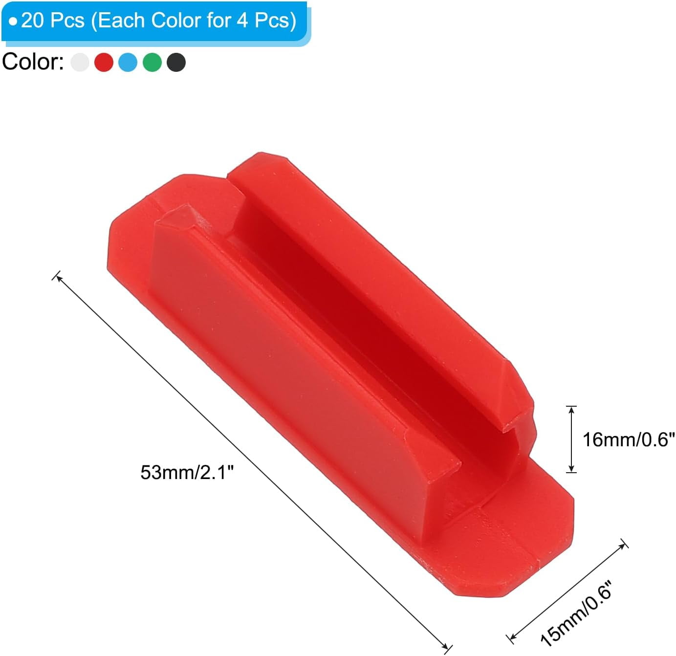 20 Pack Adhesive Silicone Pen Holder, Multicolor Desk Organizer for Classroom, Office, Home & Car, Ideal for Teachers. - Image 4