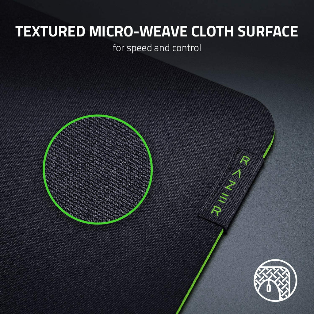 Gigantus V2 Cloth Gaming Mouse Pad (XXL): Thick, High-Density Foam Non-Slip Base, Black - Image 2