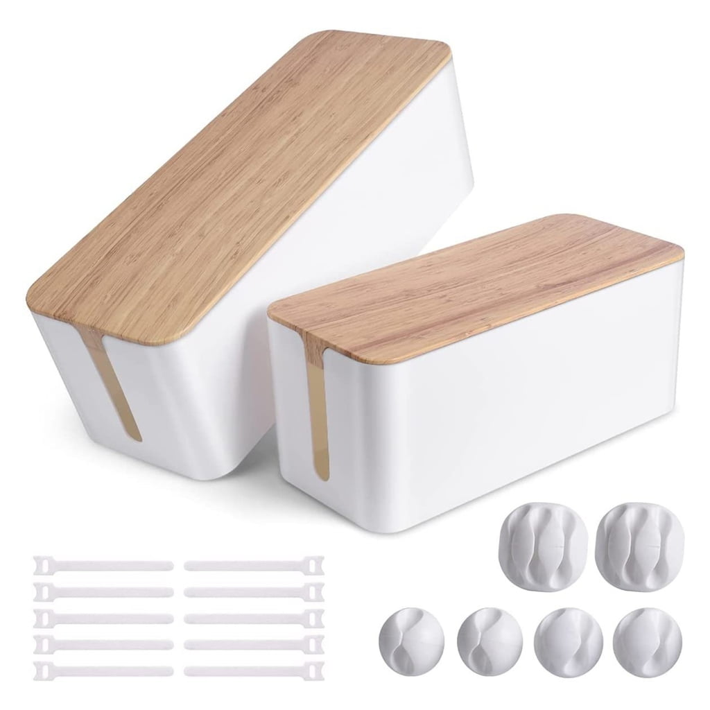 Box Desktop Organizers Construction with Routing Slots and Ventilation - Image 6