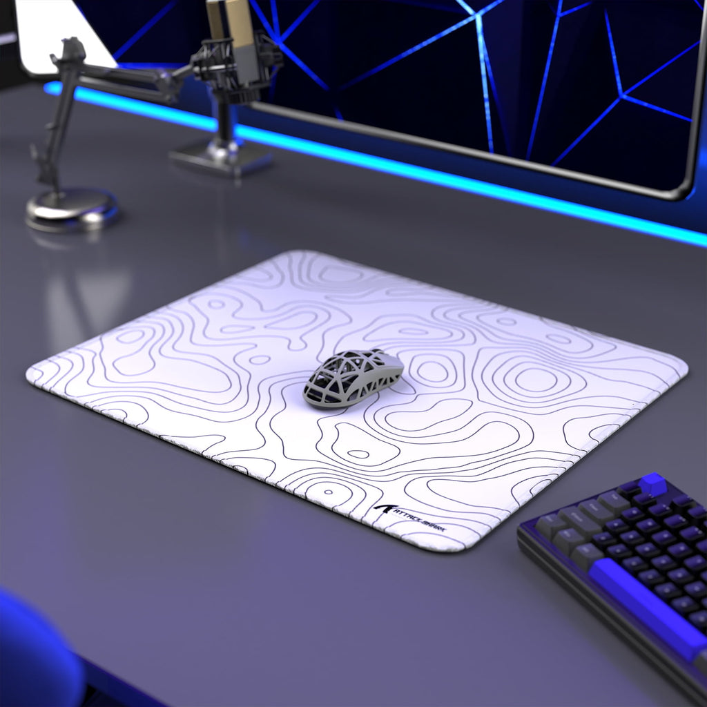 ATTACK SHARK CM02 Gaming Mouse Pad for Esports Speed Large Mouse pad for Desk Waterproof Surface Stitched Edges and Anti-Slip Rubber Base Si - Image 6