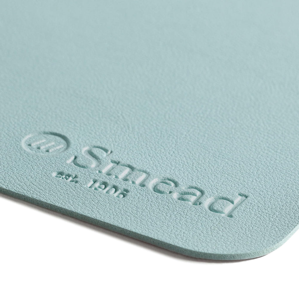 64835 Vegan Leather Desk Pads, 31.5" X 15.7", Light Blue - Image 5