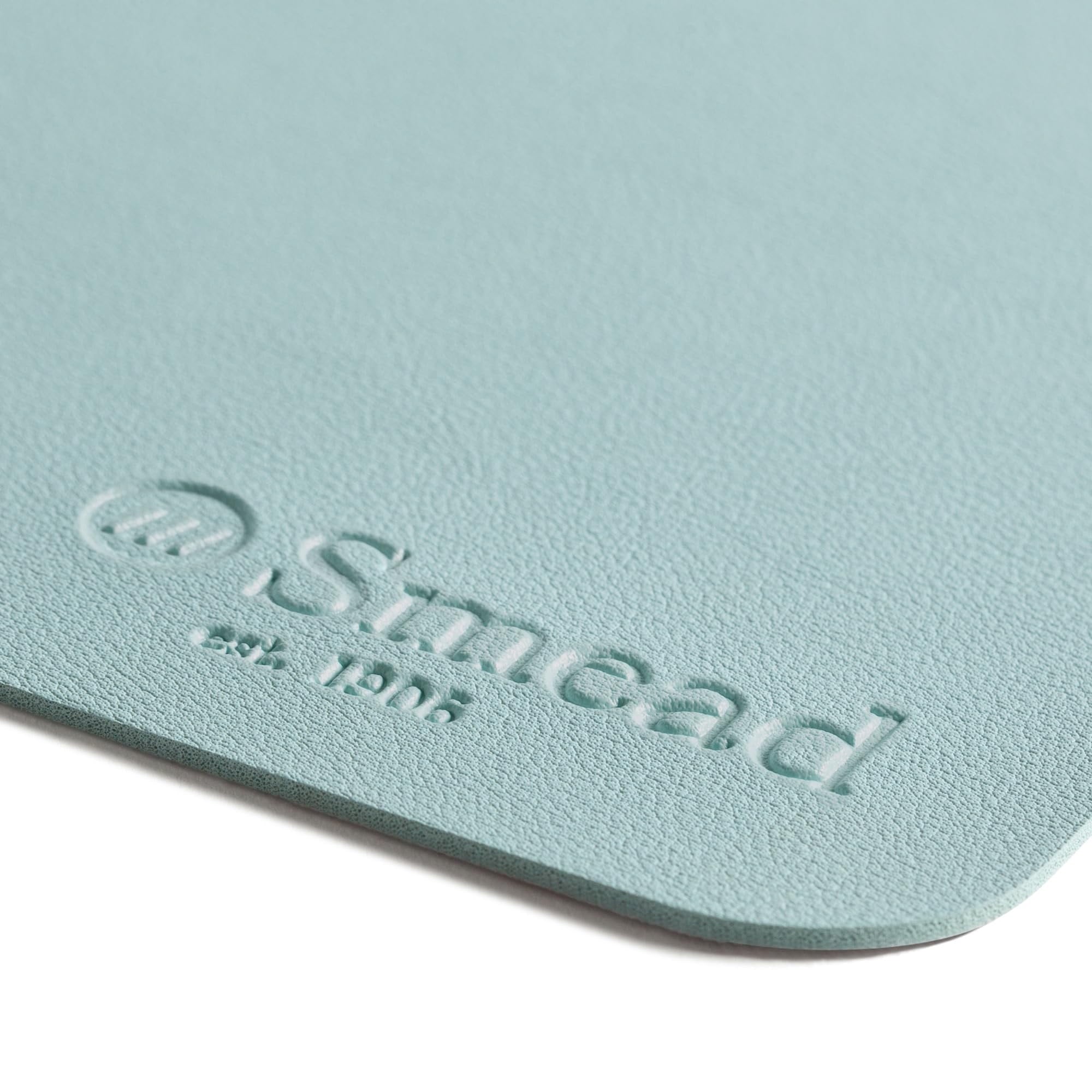 64835 Vegan Leather Desk Pads, 31.5" X 15.7", Light Blue - Image 5
