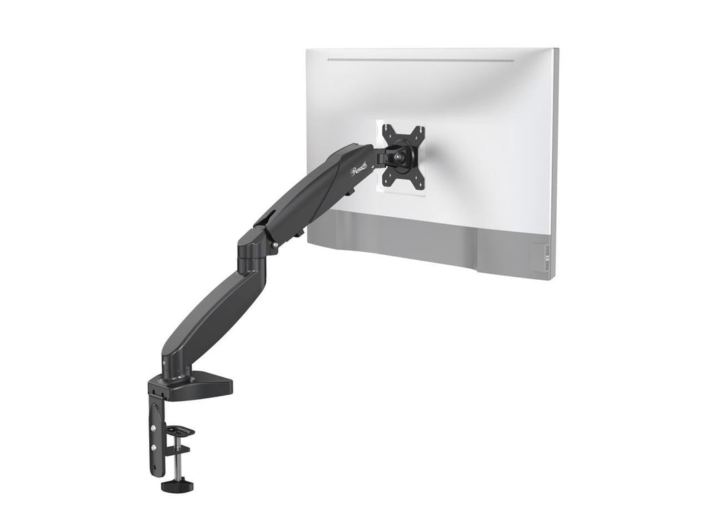 Rosewill Single Monitor Mount, 15 to 32 Inch Gas Monitor Arm, Adjustable Stand, Vesa Mount with Clamp and Grommet Base - Fits 4.4 to 19.8lbs - Image 2