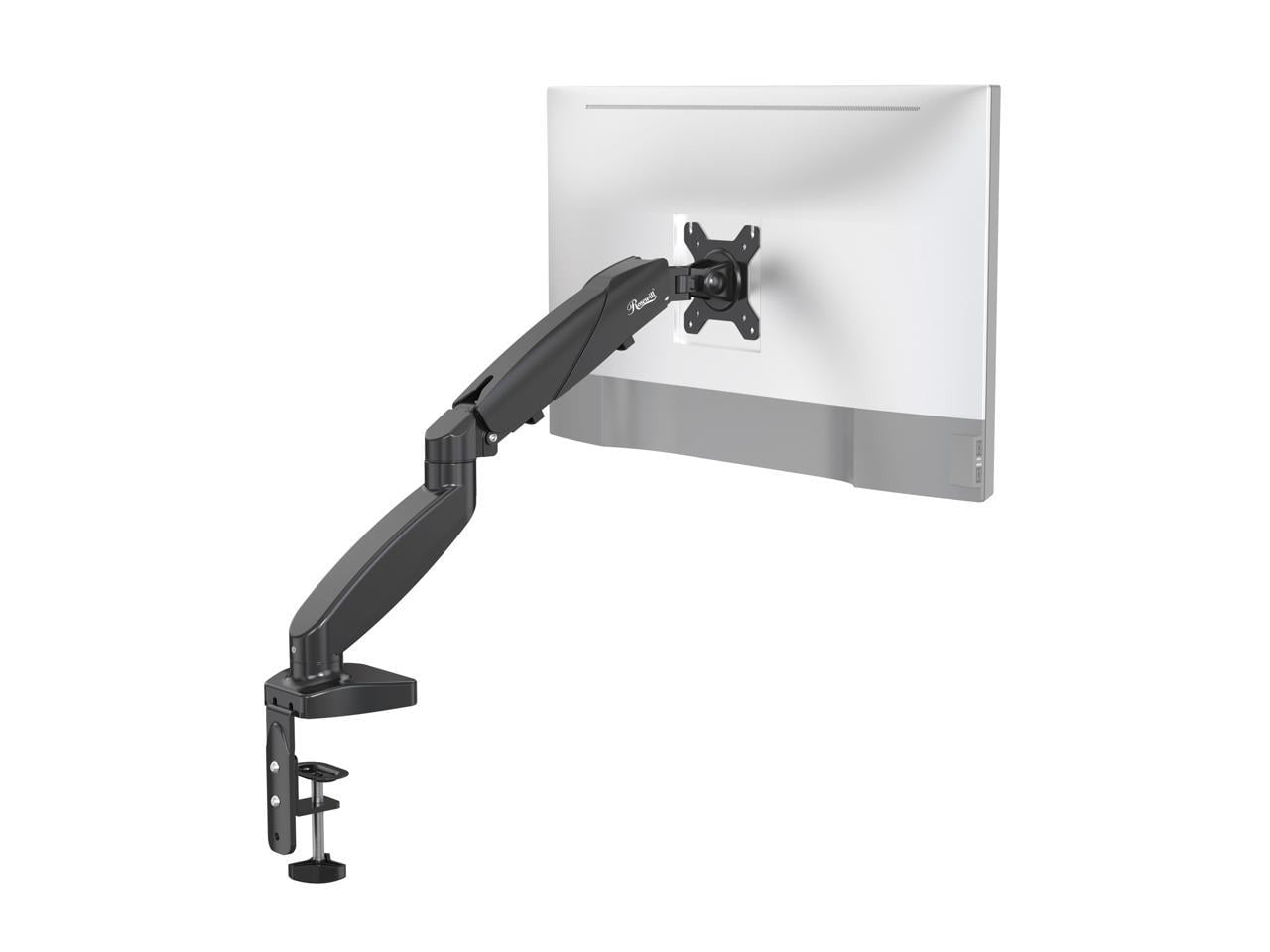 Rosewill Single Monitor Mount, 15 to 32 Inch Gas Monitor Arm, Adjustable Stand, Vesa Mount with Clamp and Grommet Base - Fits 4.4 to 19.8lbs - Image 2