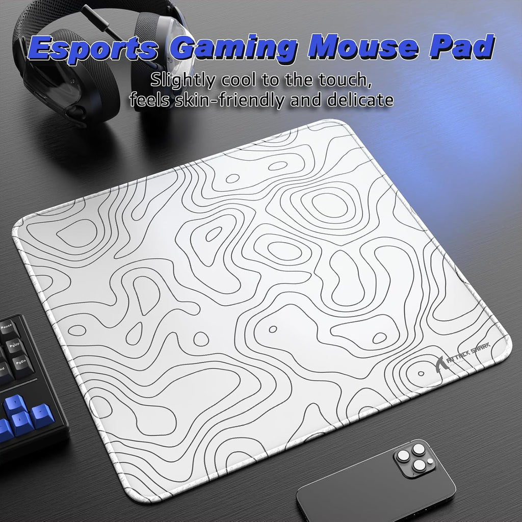 Gaming Mouse Pad for Esports Speed Large Mouse pad for Desk Waterproof Surface Stitched Edges and Anti-Slip Rubber Ba... - Image 2
