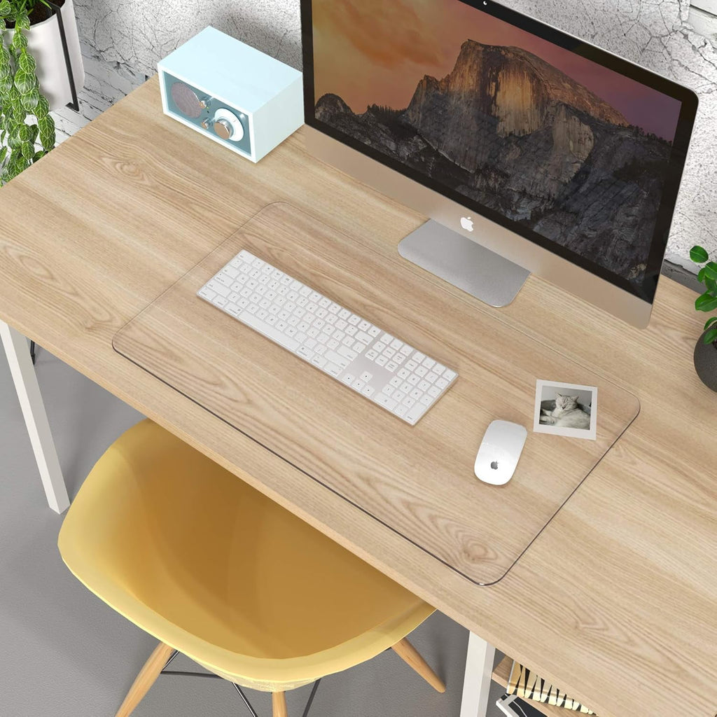 Clear Writing Desk Pad, 16’’x24” Heat Resistant Waterproof PVC Round Edge Durable Desk Protect Mat, Anti-Static Writi... - Image 6