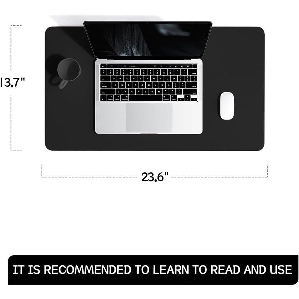 Non-Slip Leather Desk Pad, Waterproof Laptop Computer Desk Keyboard Mat, Table Protector Blotter Mat, Large Mouse Pad... - Image 2