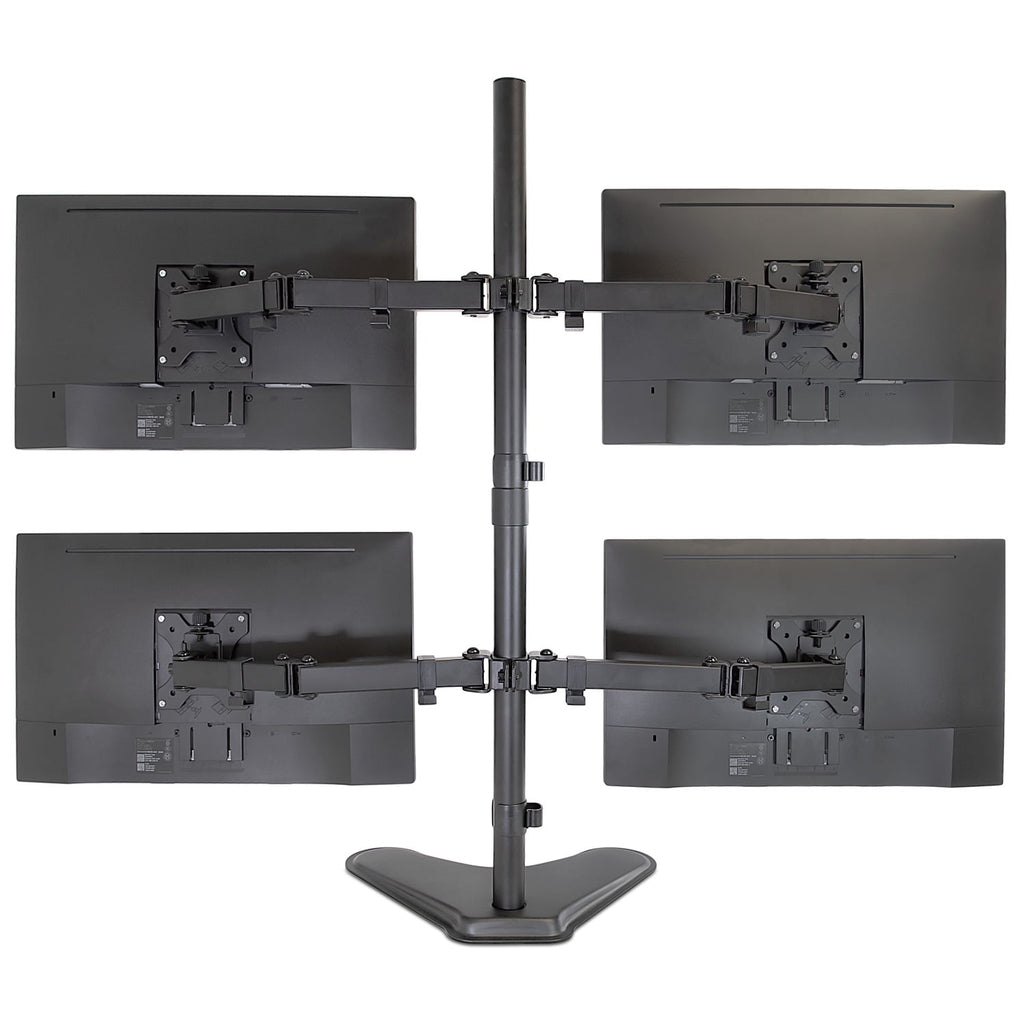 Quad Monitor Desk Stand | Fits 17-32 Inch Screens - Image 3