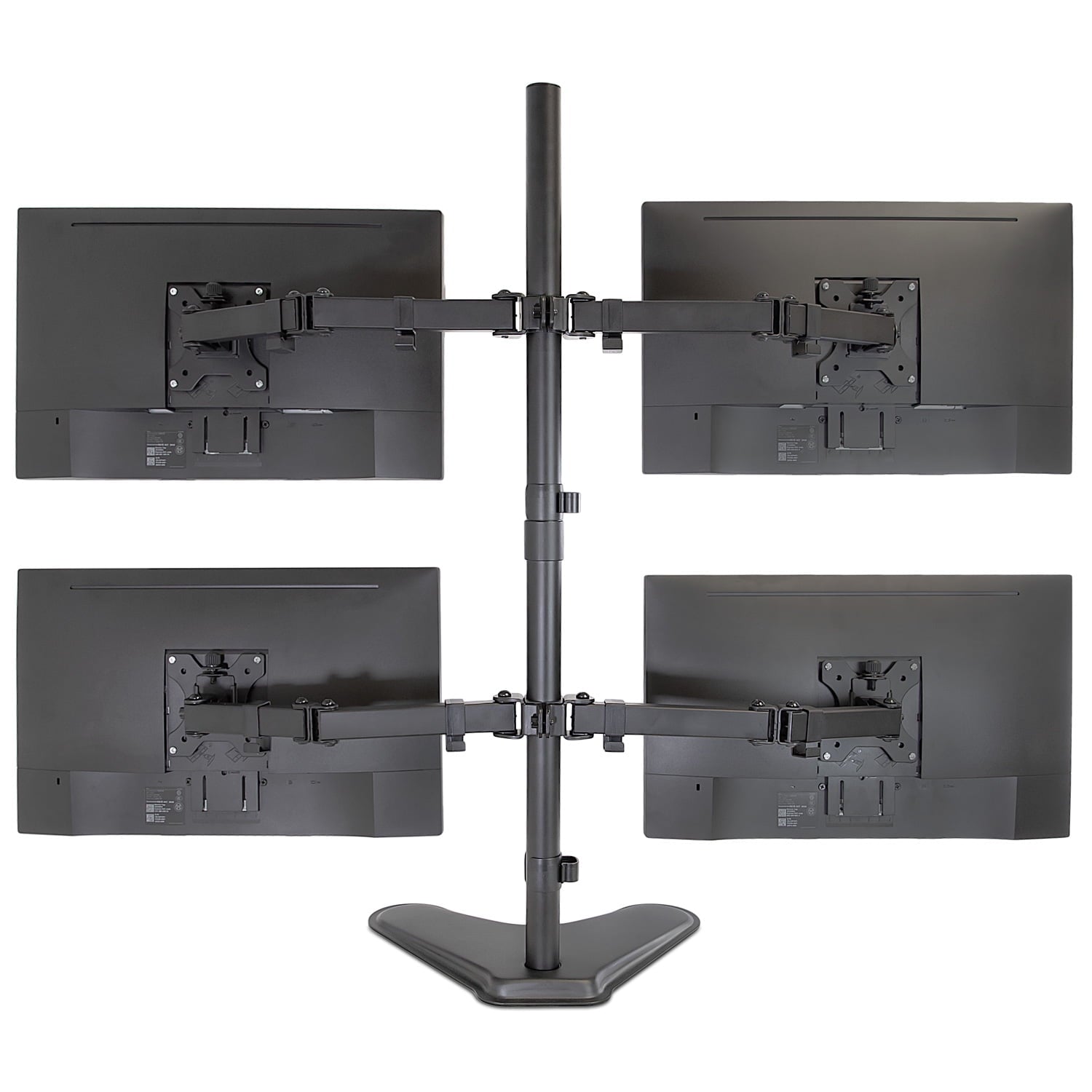 Quad Monitor Desk Stand | Fits 17-32 Inch Screens - Image 3