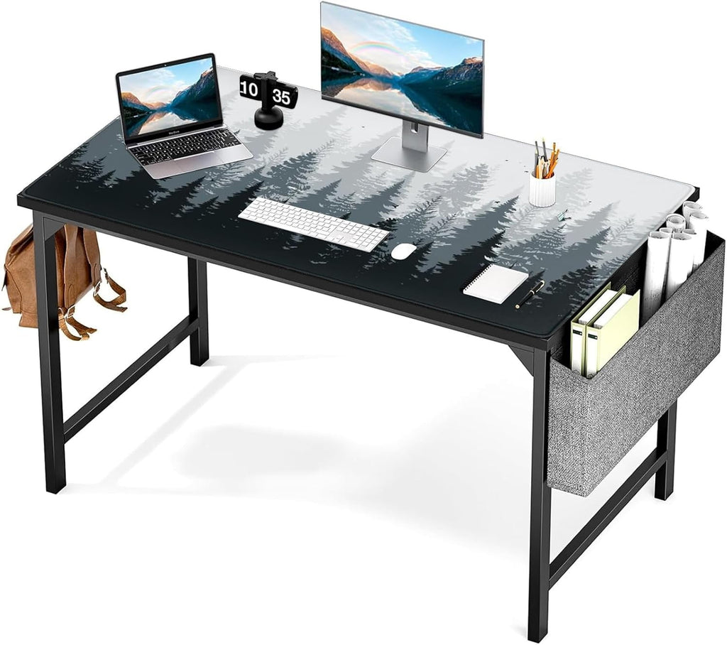 3XL Huge Mouse Pads Oversized (48''''x24''''),Gaming Mouse Mat Forest Background Pattern XXXL Large Mouse Mat Long Extended Desk Mat with No