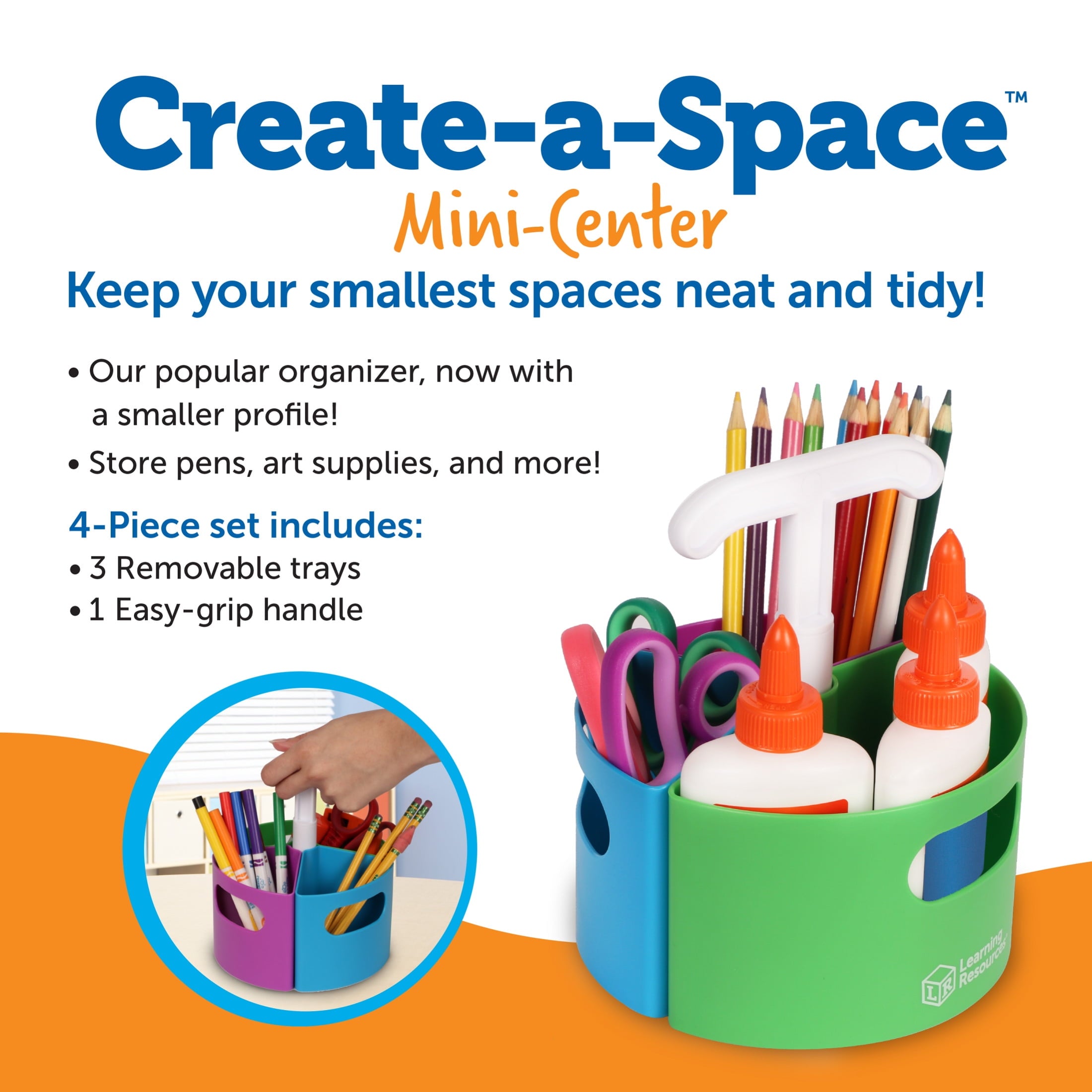 Create-a-Space Storage Mini Center - Desk Organizer, Classroom - Image 5