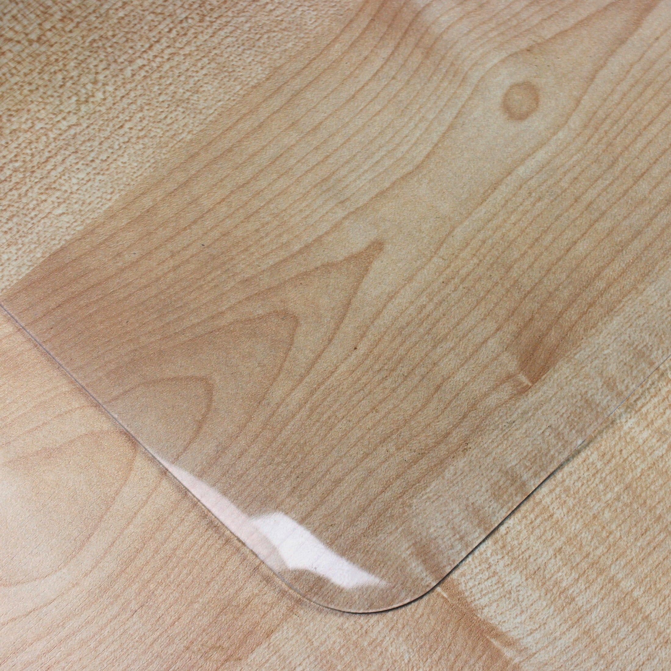 Crystal Clear Vinyl Rectangular Desk Pad - 19" x 24" - Image 4