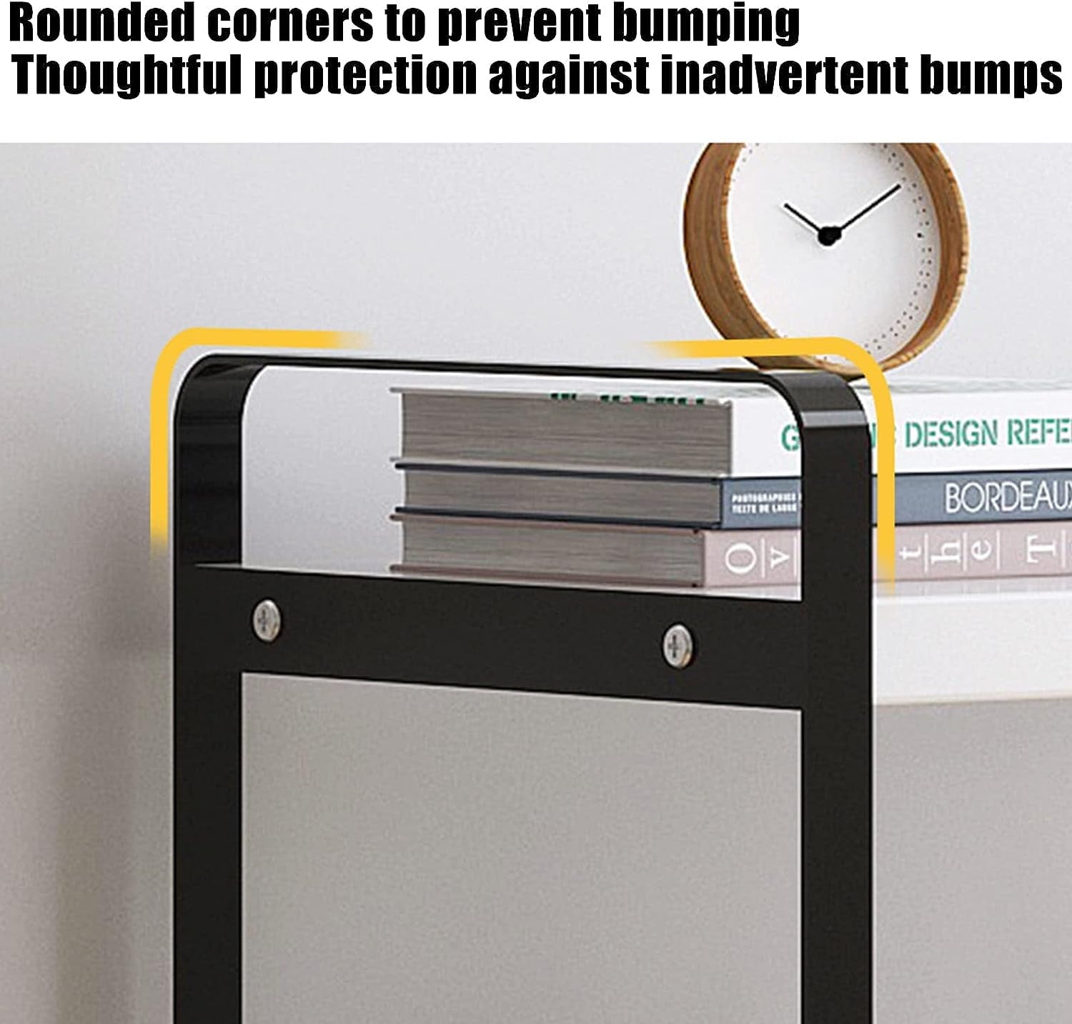 Desktop Organizer, Wooden Desk Shelf Organizer for Home Office - Image 6