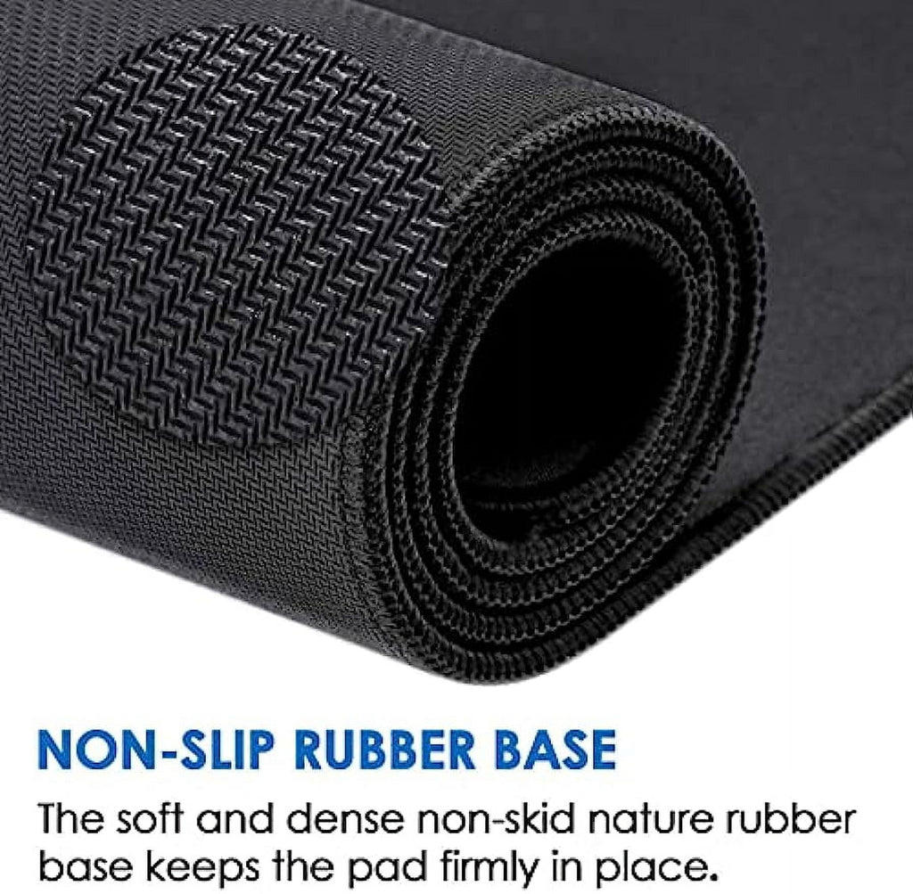 Large Gaming Mouse Pad with Stitched Edges, Extended Desk Mousepad with Superior Micro-Weave Cloth, Non-Slip Base, Wa... - Image 3