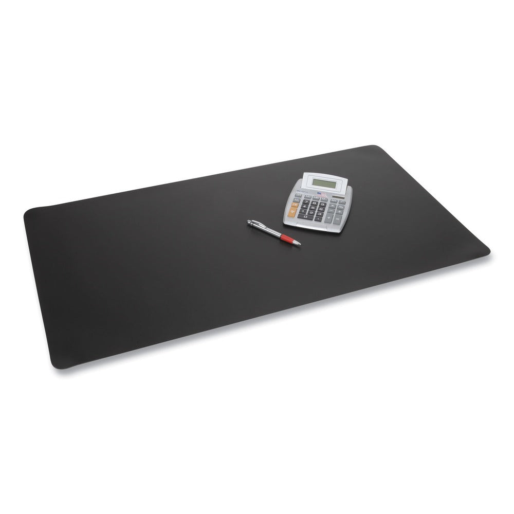 Rhinolin II Desk Pad with Microban, 36 x 20, Black - Image 2