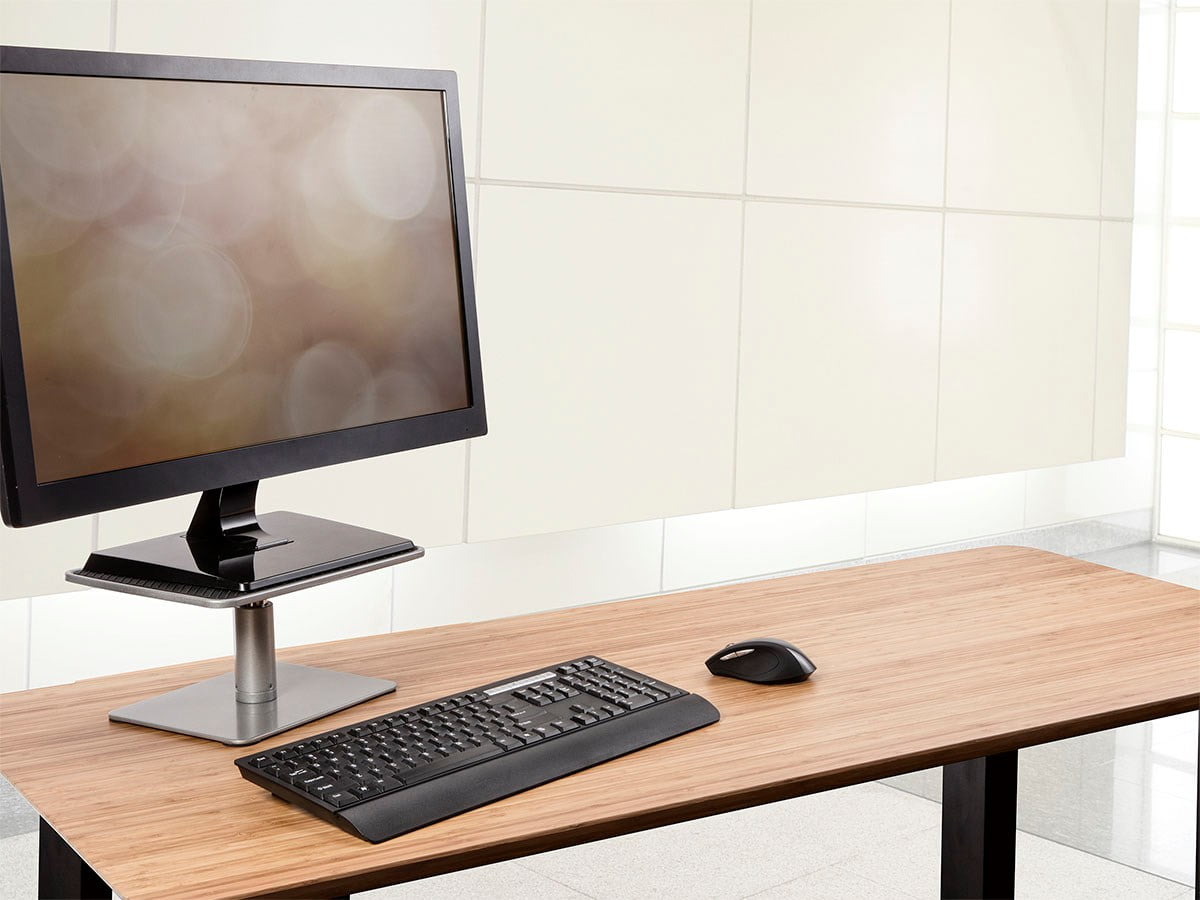 Universal Monitor Riser Stand - Silver Perfect For Raising Your Monitor About 4.7 to 6.7 Inches - Collection - Image 6