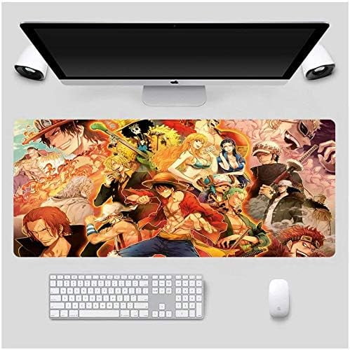 Large Mouse Pad, Gaming Mouse Pad, Full Desk Keyboard Mouse Pad, Bigmouse Pad with Anime, Waterproof and Anti-Skid fo... - Image 3