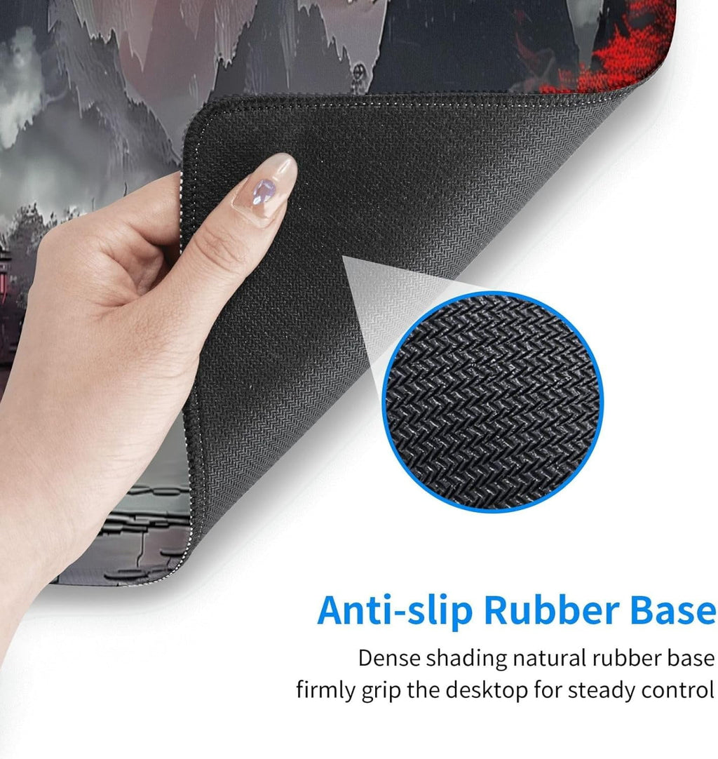 Extended Gaming Mouse Pad, Large Gaming Mouse Waterproof with Stitched Edges, Non-Slip Desktop Pad for Home and Offic... - Image 5