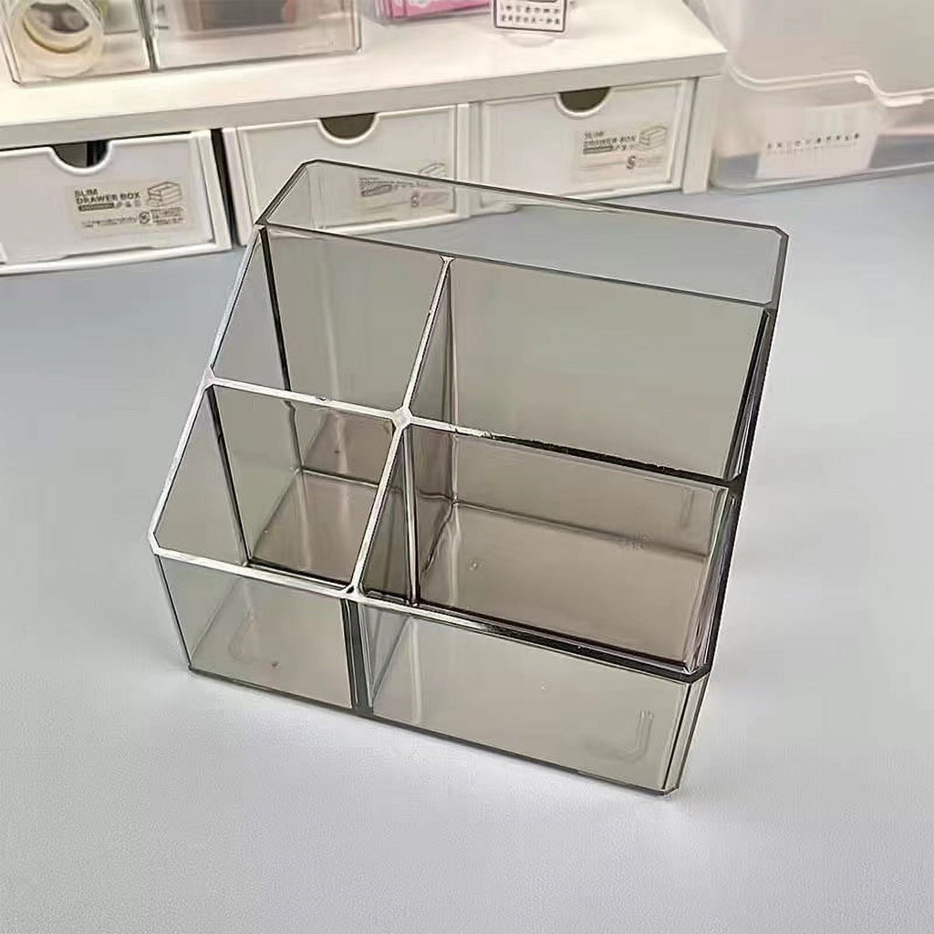 Multi-function Acrylic Pen Organizer Storage, Translucent Desk Pencil Organizer Pencil Pot Pen Pot, Pen Storage Holde... - Image 3