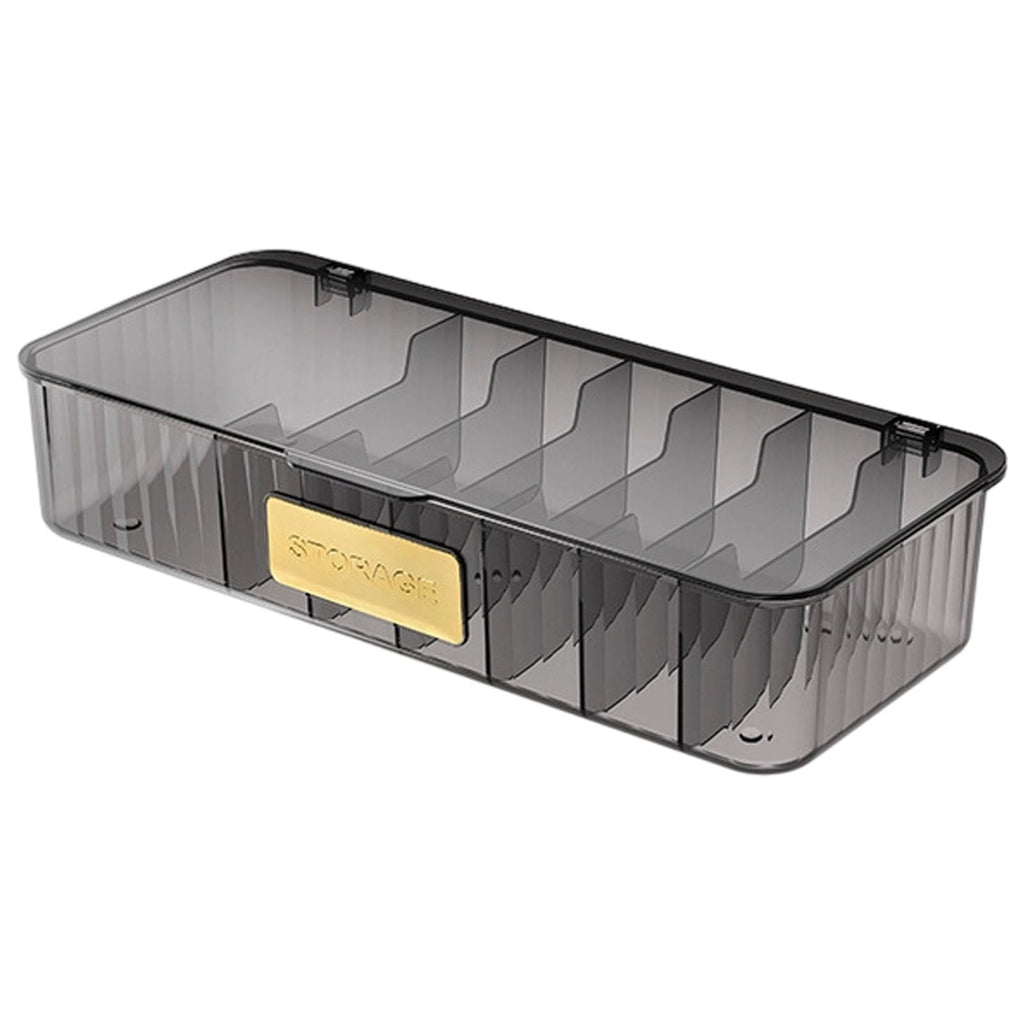 Cable Storage Box Cable Organizer Box Cable Management Box Charger Cable Cord Storage Organizer Box with Lid, Easy St... - Image 2
