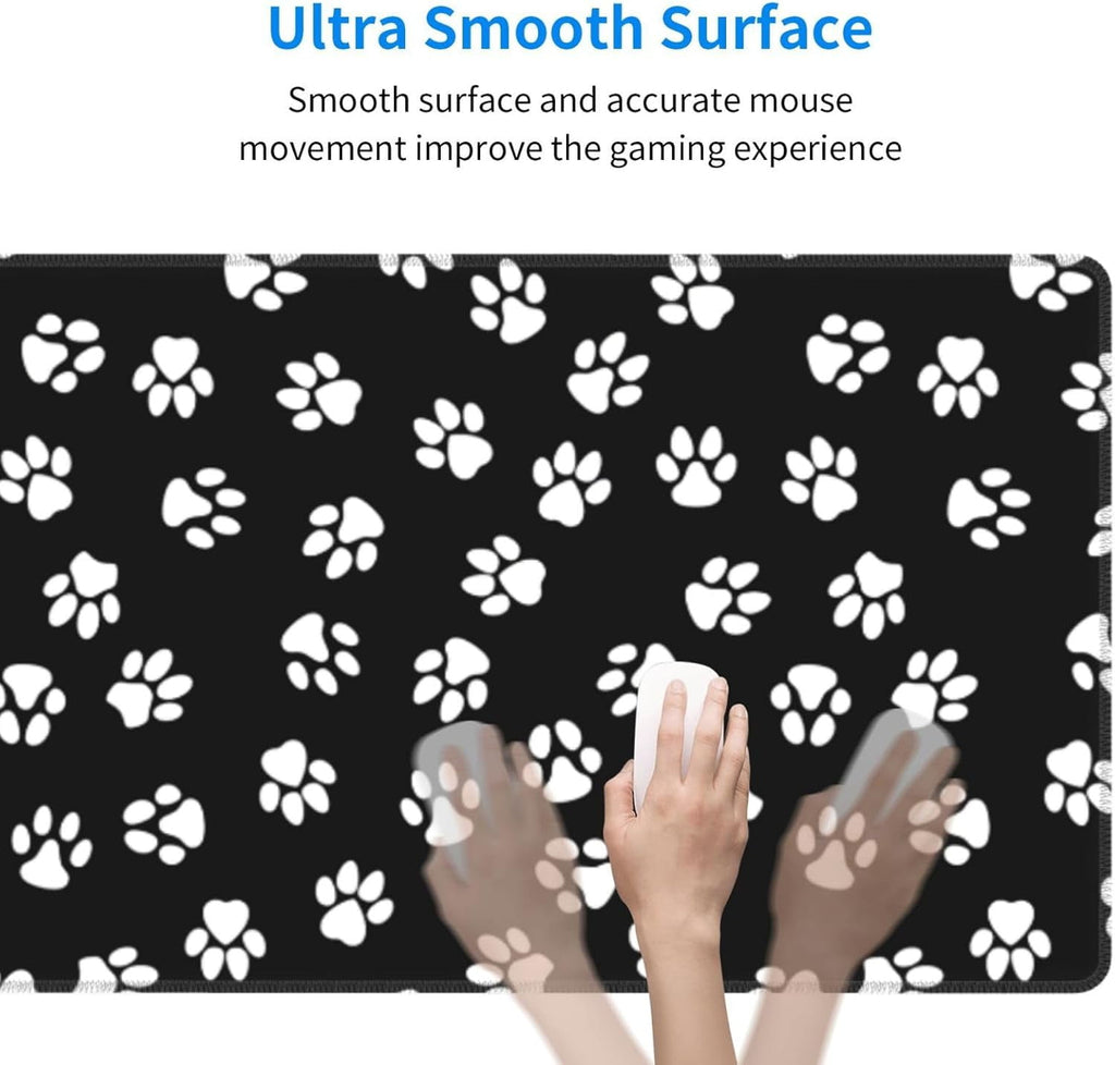 Desk Pad for Keyboard Mouse, Computer Eyboard Mat with Non-Slip Rubber Base ﻿ - Image 6