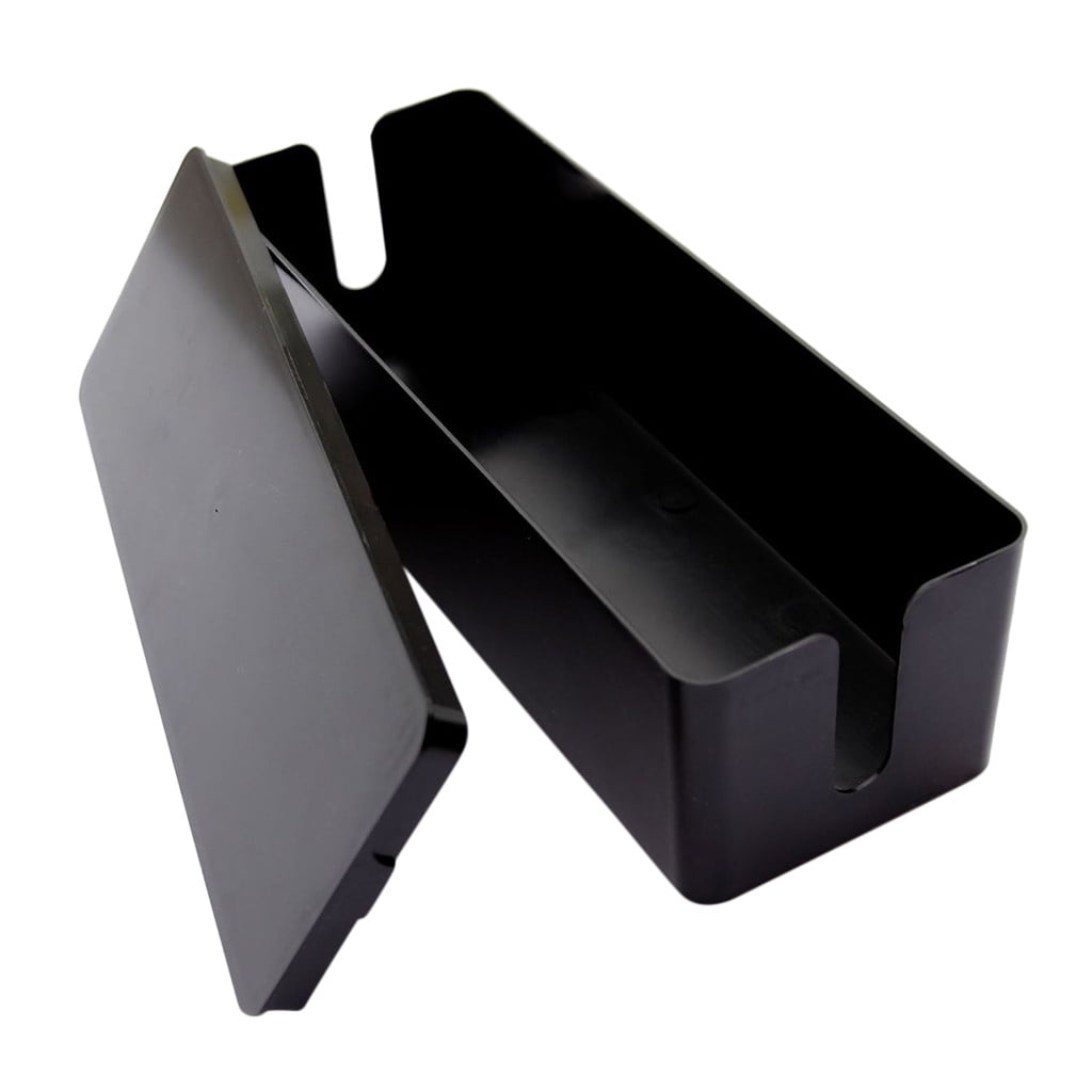 Cable Management Box, Large Cord Organizer Box to Hide Power Strip Under Desk,Computer Wires Cable Organizer Hider Bo... - Image 2