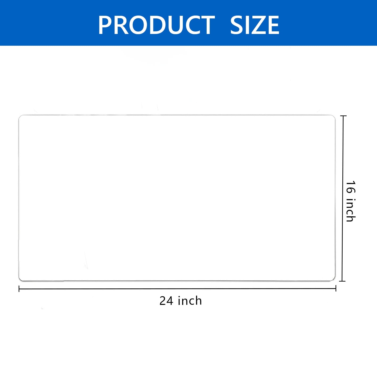 Clear Desk Pad Desk Protector Mat 16 x 24 inch Transparent Table Protector for Coffee Table Writing Desk - Image 5