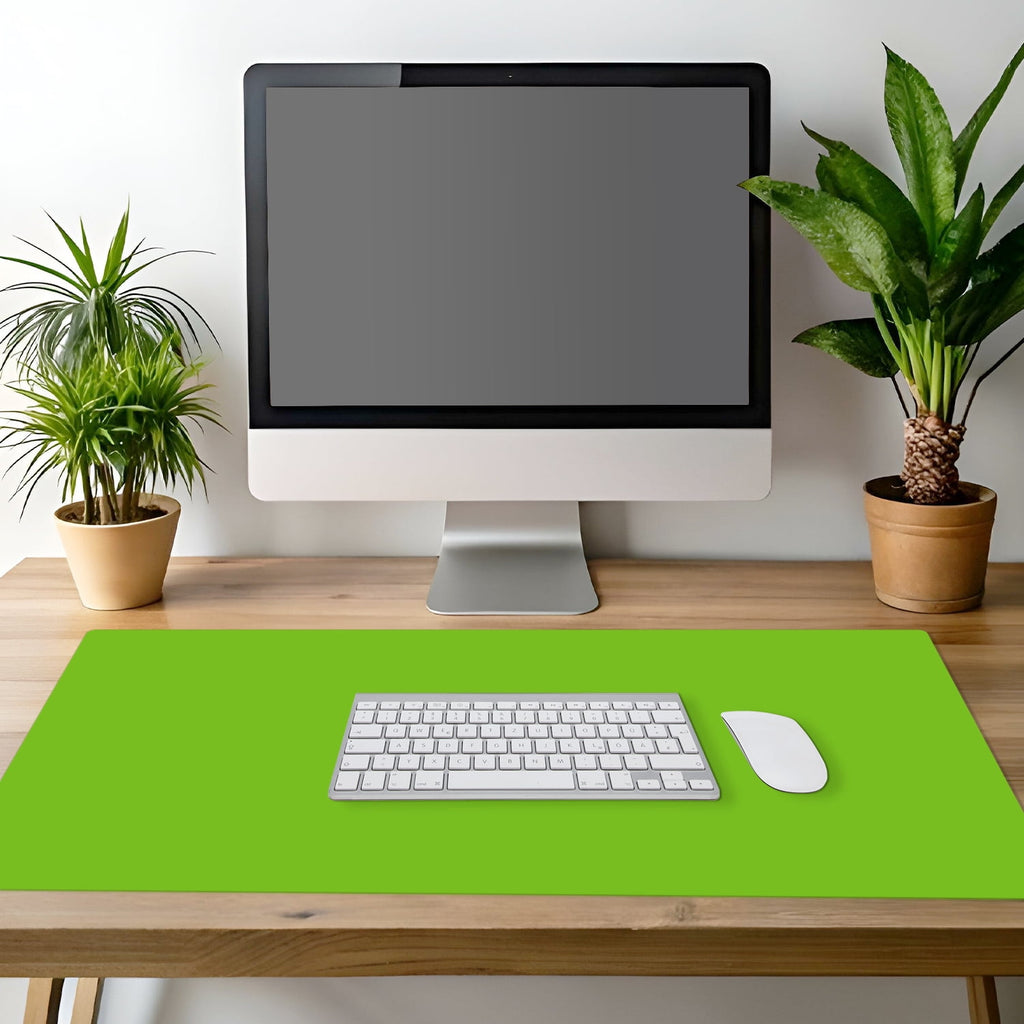 Large Lime Green Desk Protector Mouse Pad 32 x 16 - Image 6