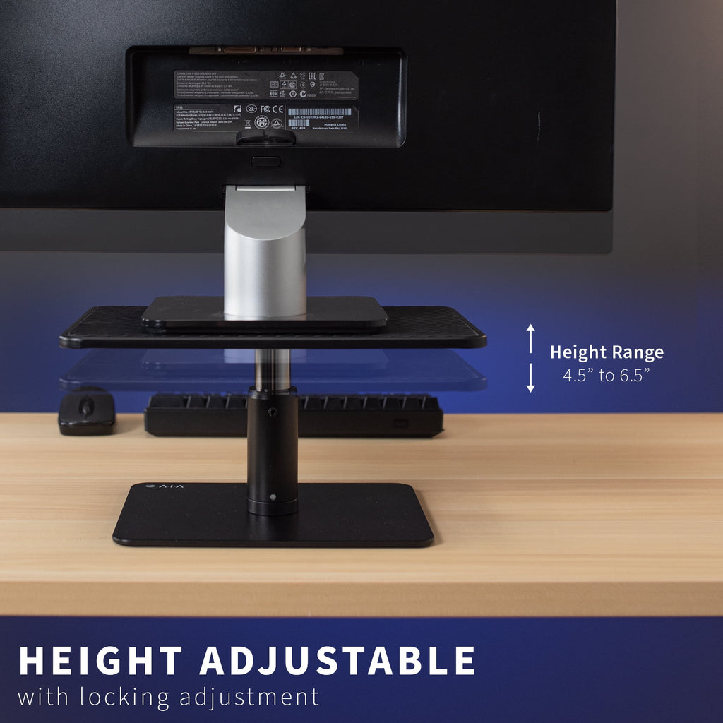 Universal Height Adjustable Ergonomic Computer Monitor & Laptop Riser Stand - Image 3