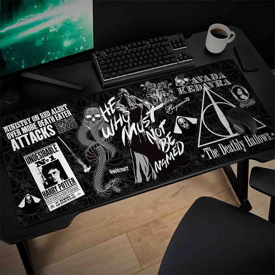 Harry Potter XXL Mouse Pad 90 x 40 cm - Desk Pad with Non-Slip Base, Gaming Mouse Pad - Officially Licensed - Image 6