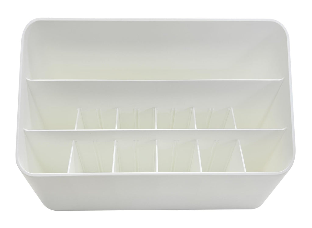 Pen+Gear White All in One Desktop Storage Organizer for School and Office Supplies - Image 6