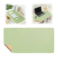 Mat,23.6 In Extended Gaming Pad Desk Keyboard Mat Desk Writing Pad Desk Pad Protector for and Home Light Green