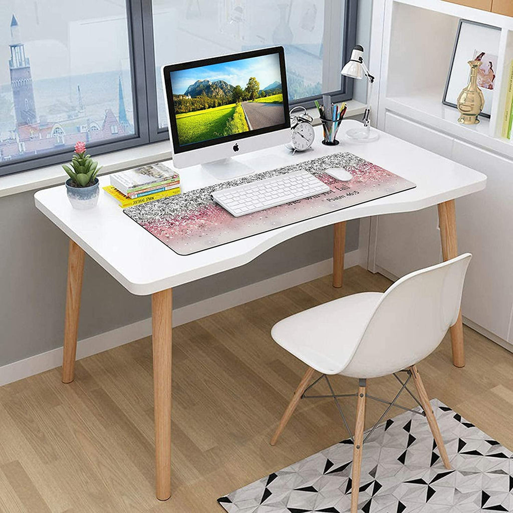 Extended XXL Gaming Mouse Pad 31.5x11.8 Inch, Large Full Desk Mouse Pad with Stitched Edges, Cute Decor Keyboard Pad ... - Image 2