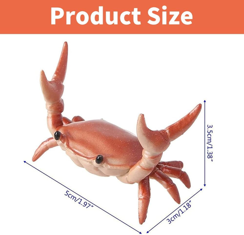 Desk Crab Pen Holder Set, Creative Crab Pen Holder, Weightlifting Crabs Pen Holder Bracket Storage, Desk Pen Stand fo... - Image 6