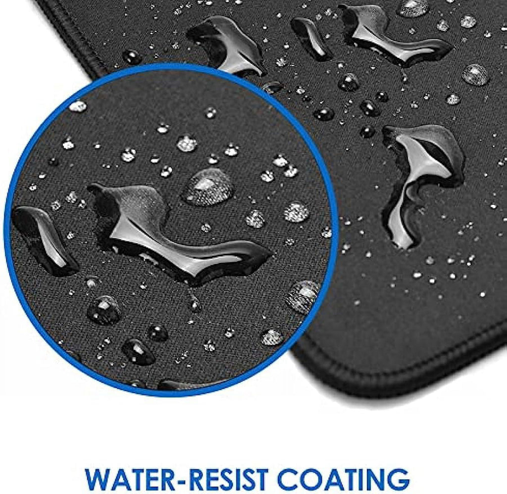 Large Gaming Mouse Pad with Stitched Edges, Extended Desk Mousepad with Superior Micro-Weave Cloth, Non-Slip Base, Wa... - Image 4