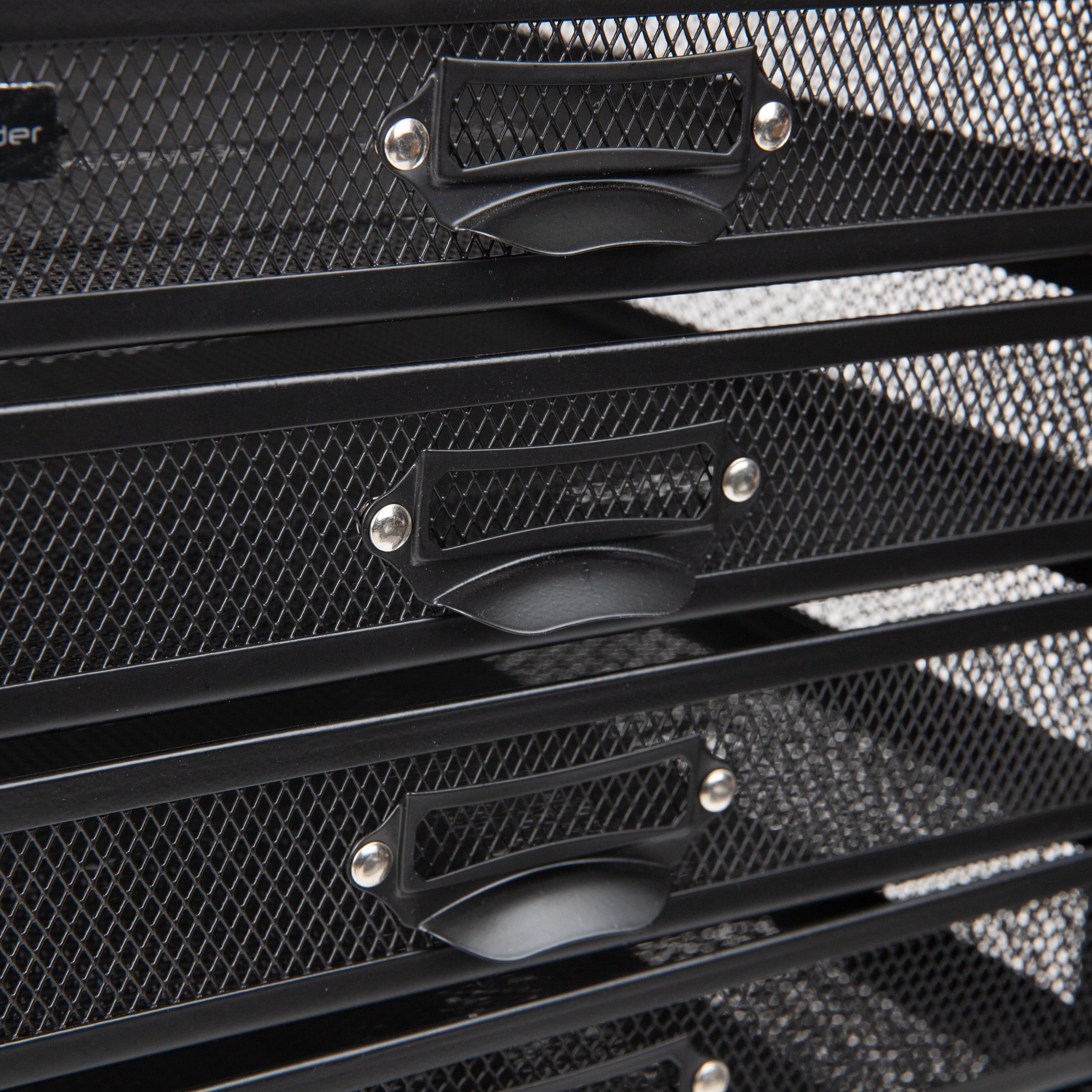 File Storage Drawers, Desk Organizer, Multi-Purpose, 10.75"L x 14"W x 21.25"H, Black - Image 6